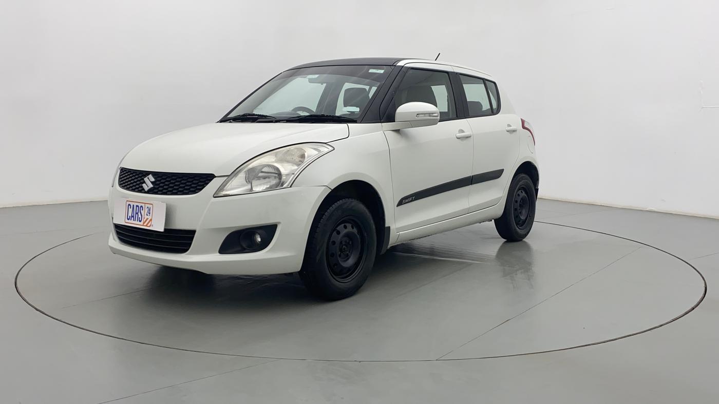 2017 Maruti Swift VDI ABS, Diesel, Manual, 77,826 km, Left Front Diagonal (45- Degree) View