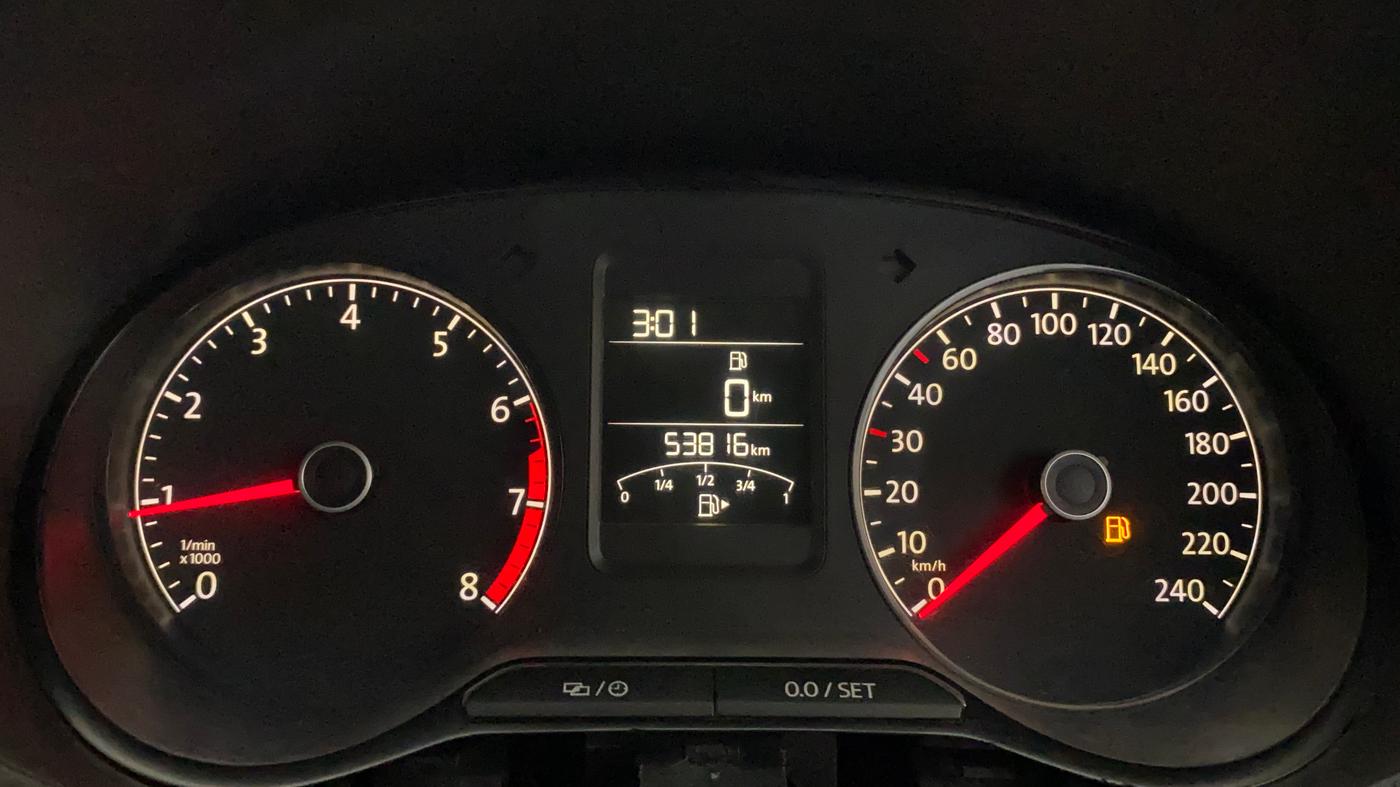2017 Volkswagen Polo COMFORTLINE 1.2L, Petrol, Manual, 53,991 km, Odometer Image