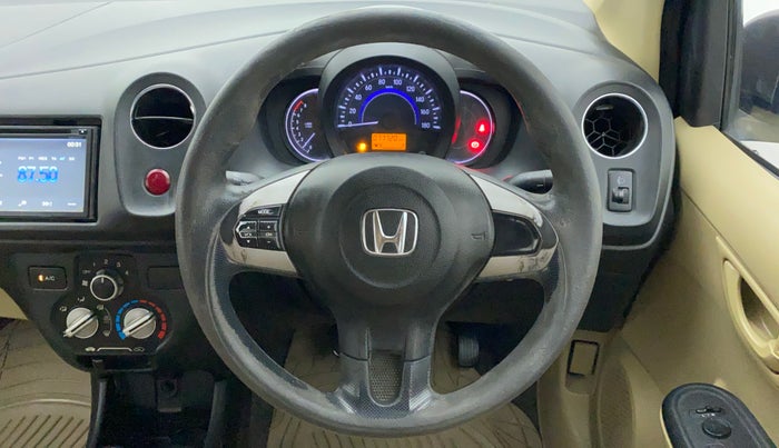 2015 Honda Amaze 1.2L I-VTEC S, Petrol, Manual, 78,011 km, Steering Wheel Close Up