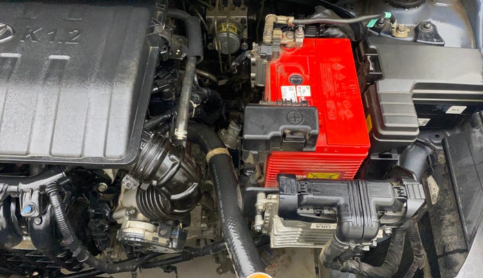 2020 Hyundai GRAND I10 NIOS SPORTZ AMT 1.2 KAPPA VTVT, Petrol, Automatic, 42,393 km, Engine View - Left