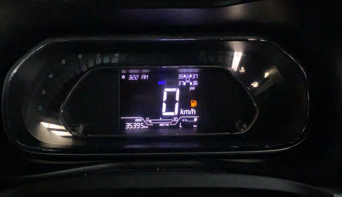 2021 Tata NEXON XZ PLUS (O) PETROL, CNG, Manual, 35,386 km, Odometer Image