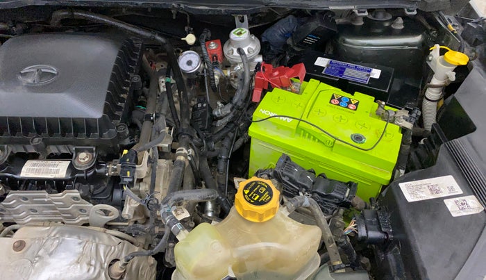 2021 Tata NEXON XZ PLUS (O) PETROL, CNG, Manual, 35,386 km, Engine View - Left