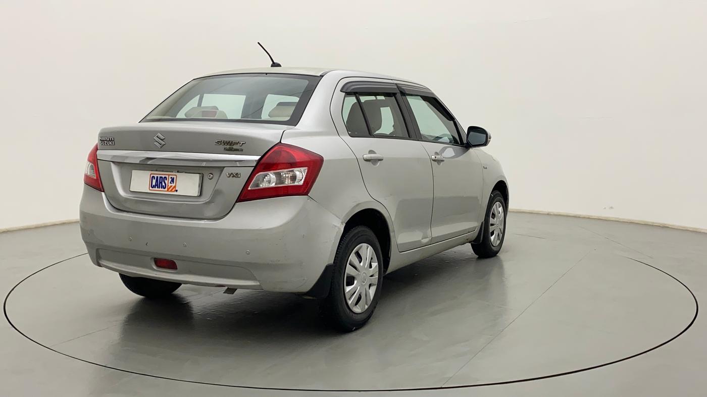 2013 Maruti Swift Dzire VXI, Petrol, Manual, 33,497 km, Right Back Diagonal
