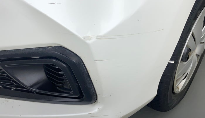 2018 Honda Amaze 1.2L I-VTEC S, Petrol, Manual, 52,212 km, Front bumper - Minor scratches