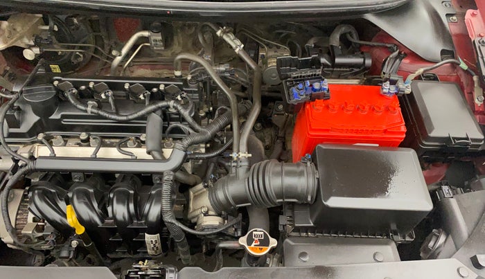 2019 Hyundai Elite i20 ASTA (O) CVT, Petrol, Automatic, 53,657 km, Engine View - Left