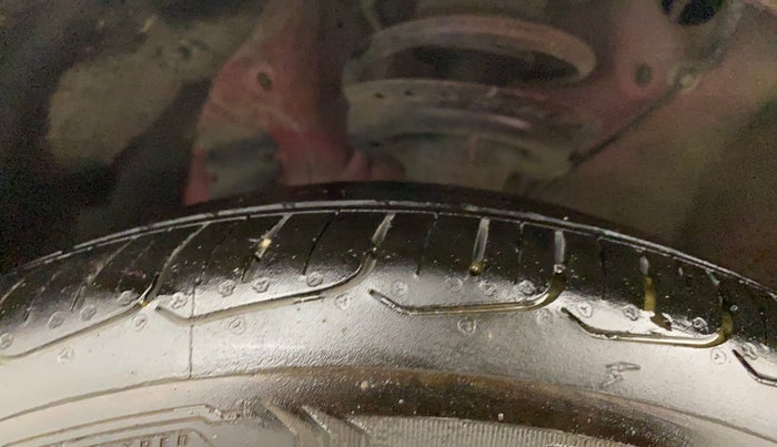 2019 Hyundai Elite i20 ASTA (O) CVT, Petrol, Automatic, 53,657 km, Left Front Tyre Tread