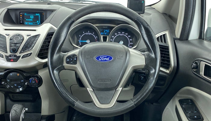 2015 Ford Ecosport TITANIUM 1.5L PETROL AT, Petrol, Automatic, 81,589 km, Steering Wheel Close Up