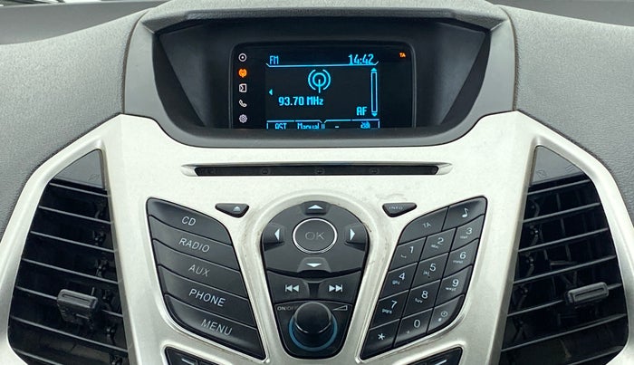 2015 Ford Ecosport TITANIUM 1.5L PETROL AT, Petrol, Automatic, 81,589 km, Infotainment System