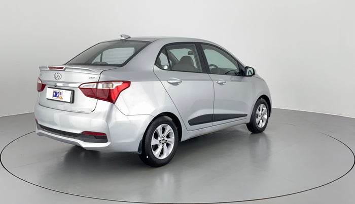 2018 Hyundai Xcent SX 1.2, CNG, Manual, 40,249 km, Right Back Diagonal