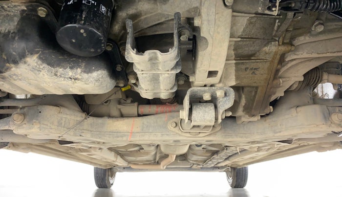 2018 Hyundai Xcent SX 1.2, CNG, Manual, 40,249 km, Front Underbody