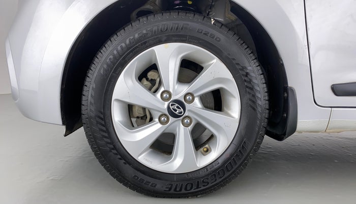 2018 Hyundai Xcent SX 1.2, CNG, Manual, 40,249 km, Left Front Wheel