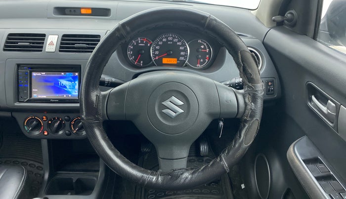 2011 Maruti Swift VXI, Petrol, Manual, 68,239 km, Steering Wheel Close Up