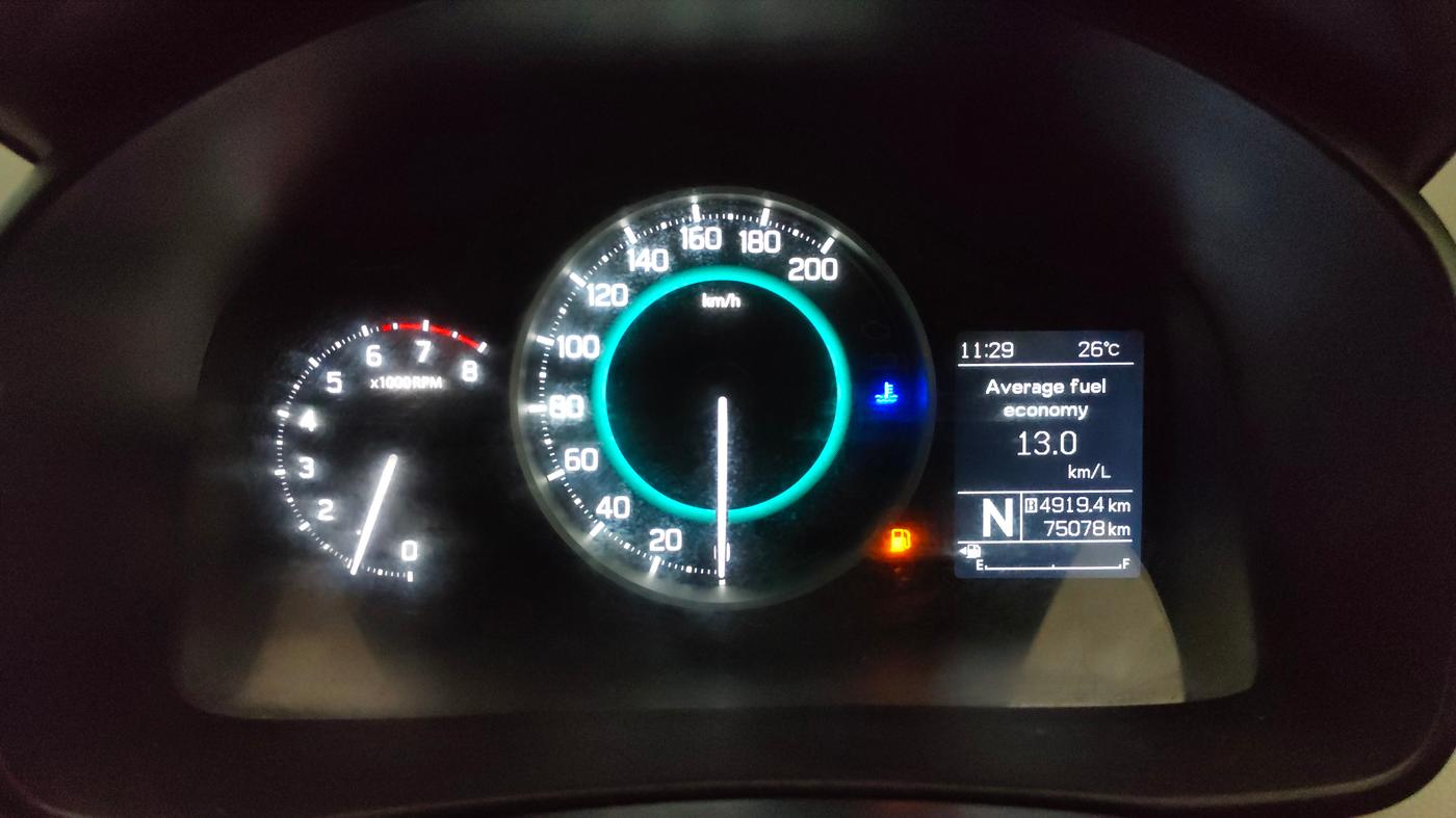 2021 Maruti IGNIS ZETA 1.2 AMT, Petrol, Automatic, 75,078 km, Odometer Image