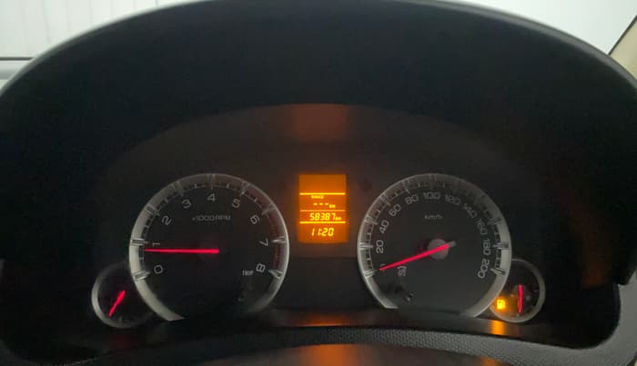 2012 Maruti Swift Dzire VXI, Petrol, Manual, 58,379 km, Odometer Image