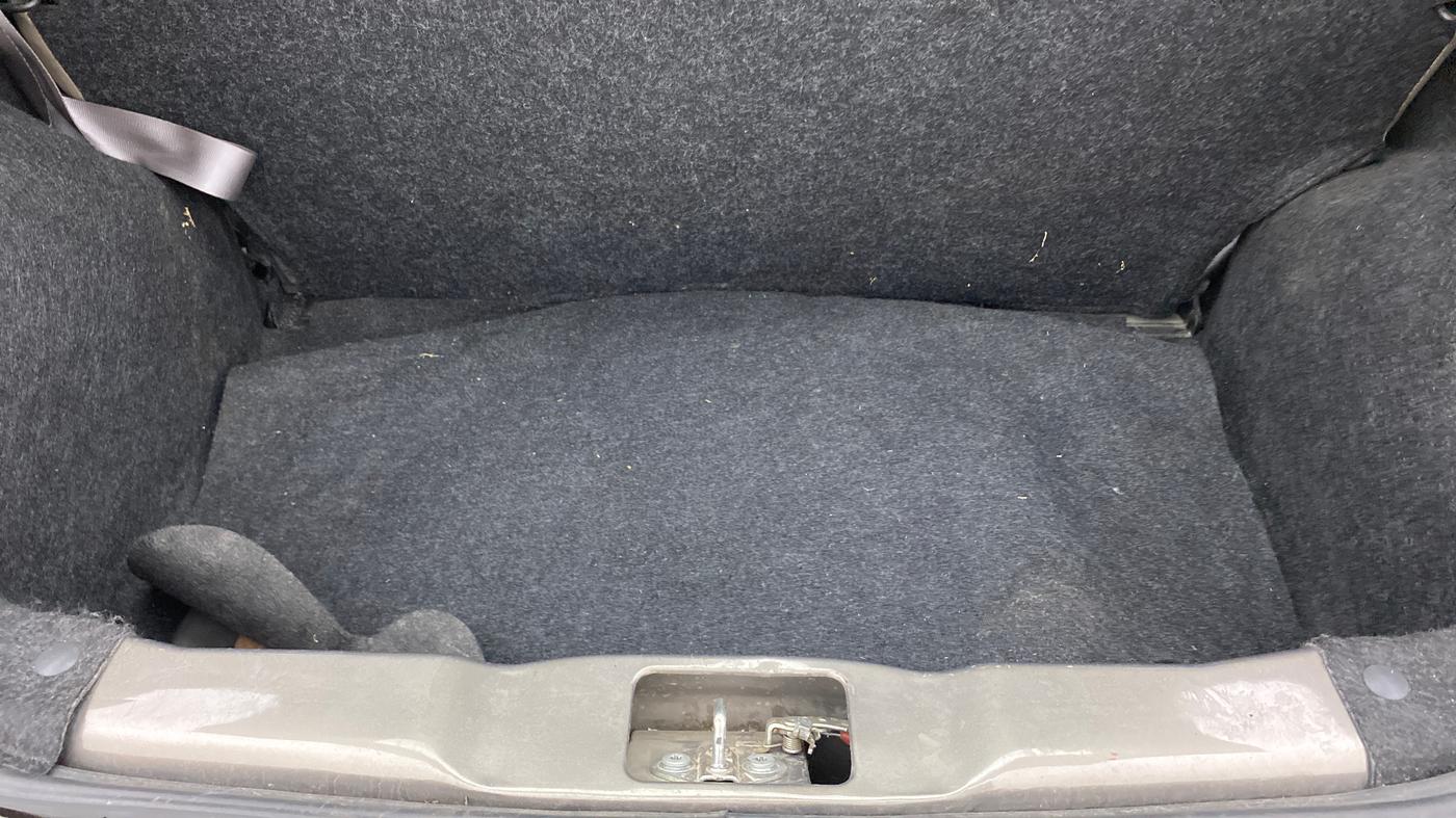2015 Datsun Go T, Petrol, Manual, 20,877 km, Boot Inside