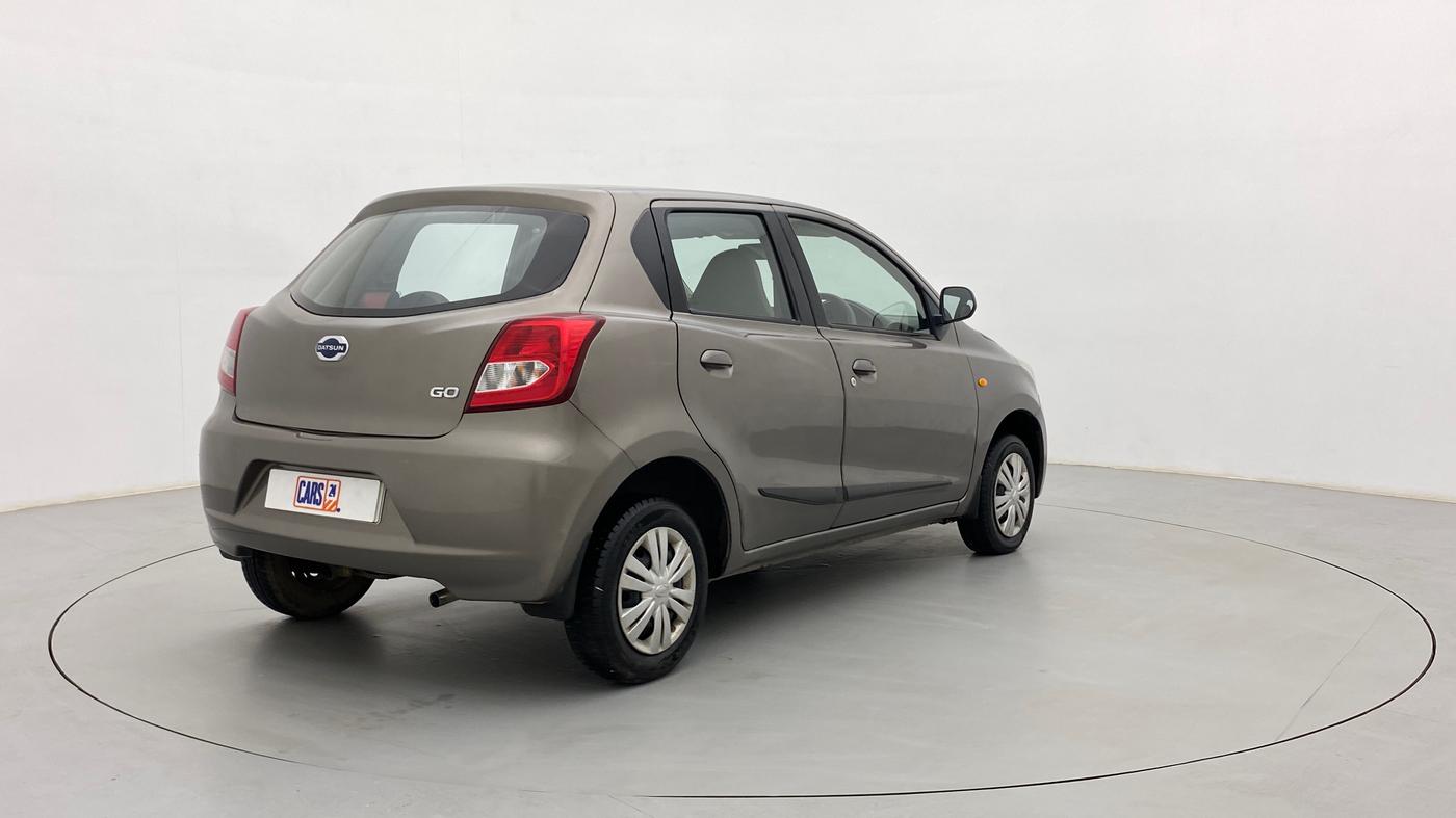 2015 Datsun Go T, Petrol, Manual, 20,877 km, Right Back Diagonal