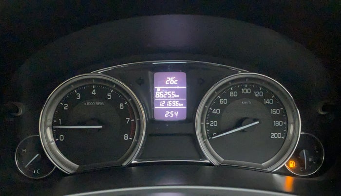 2017 Maruti Ciaz DELTA 1.4 MT PETROL, Petrol, Manual, 1,21,790 km, Odometer Image