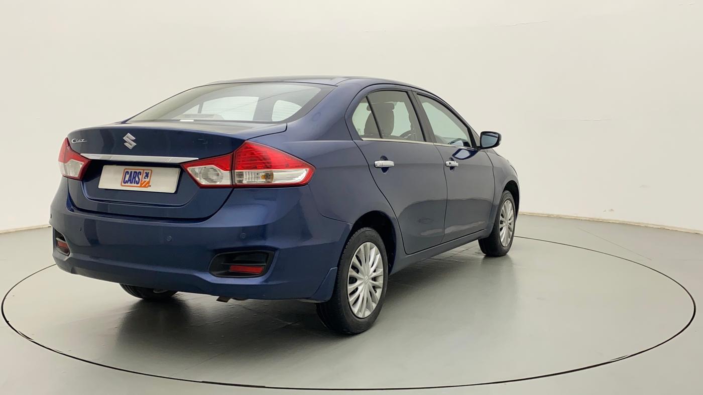 2017 Maruti Ciaz DELTA 1.4 MT PETROL, Petrol, Manual, 1,21,790 km, Right Back Diagonal