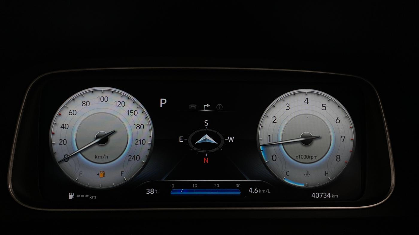 2022 Hyundai ALCAZAR 2.0 SIGNATURE (O) AT 7STR, Petrol, Automatic, 40,730 km, Odometer Image