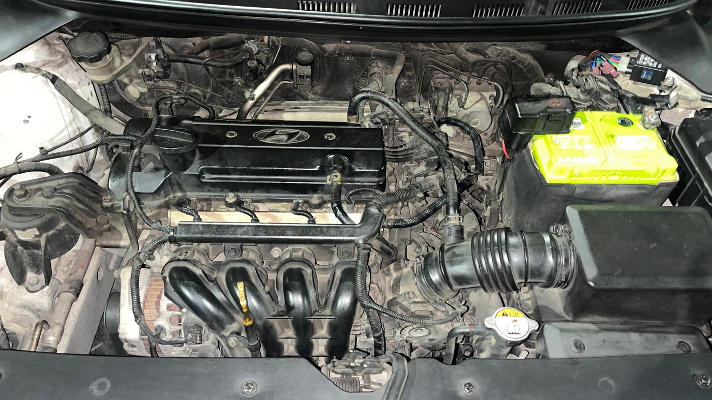 2017 Hyundai Elite i20 ASTA 1.2, Petrol, Manual, 99,594 km, Engine View
