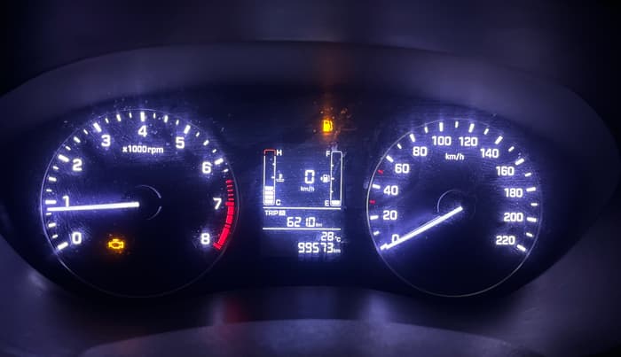 2017 Hyundai Elite i20 ASTA 1.2, Petrol, Manual, 99,552 km, Odometer Image