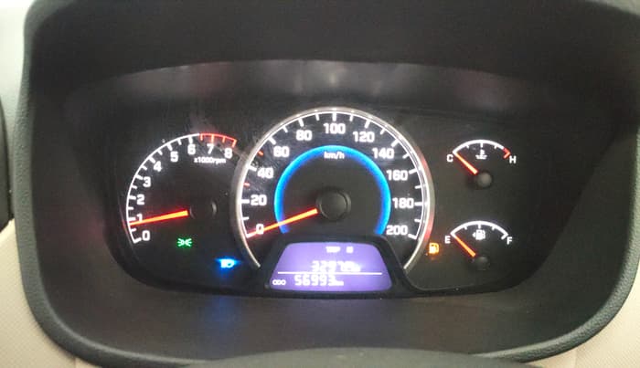 2017 Hyundai Grand i10 SPORTZ (O) 1.2 KAPPA VTVT, Petrol, Manual, 56,988 km, Odometer Image