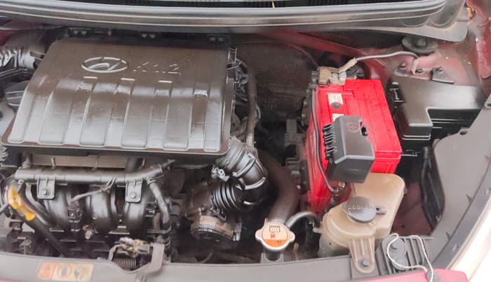 2017 Hyundai Grand i10 SPORTZ (O) 1.2 KAPPA VTVT, Petrol, Manual, 56,988 km, Engine View - Left