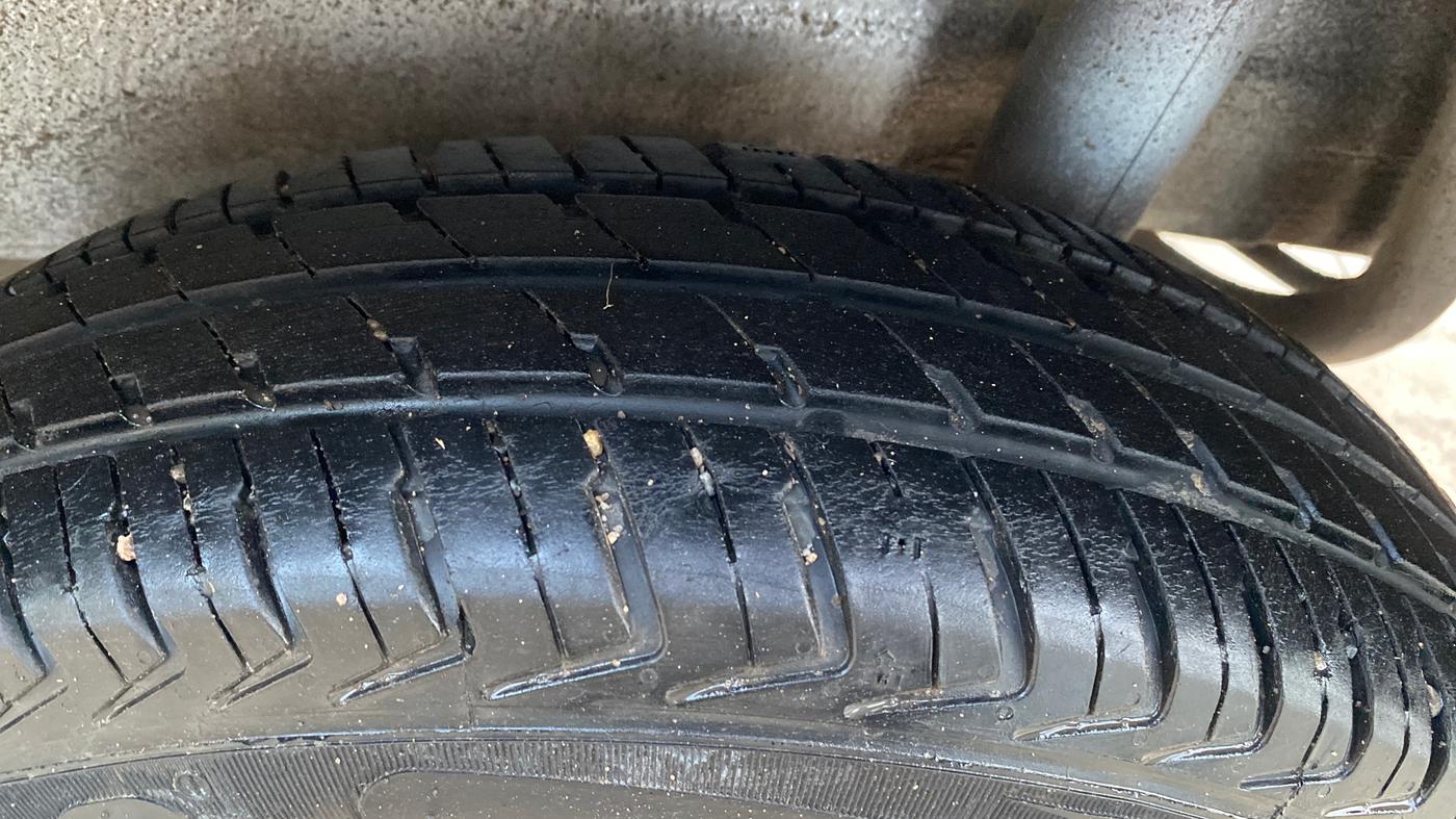 2024 Maruti Alto K10 VXI AMT, Petrol, Automatic, 21,611 km, Left Rear Tyre Tread