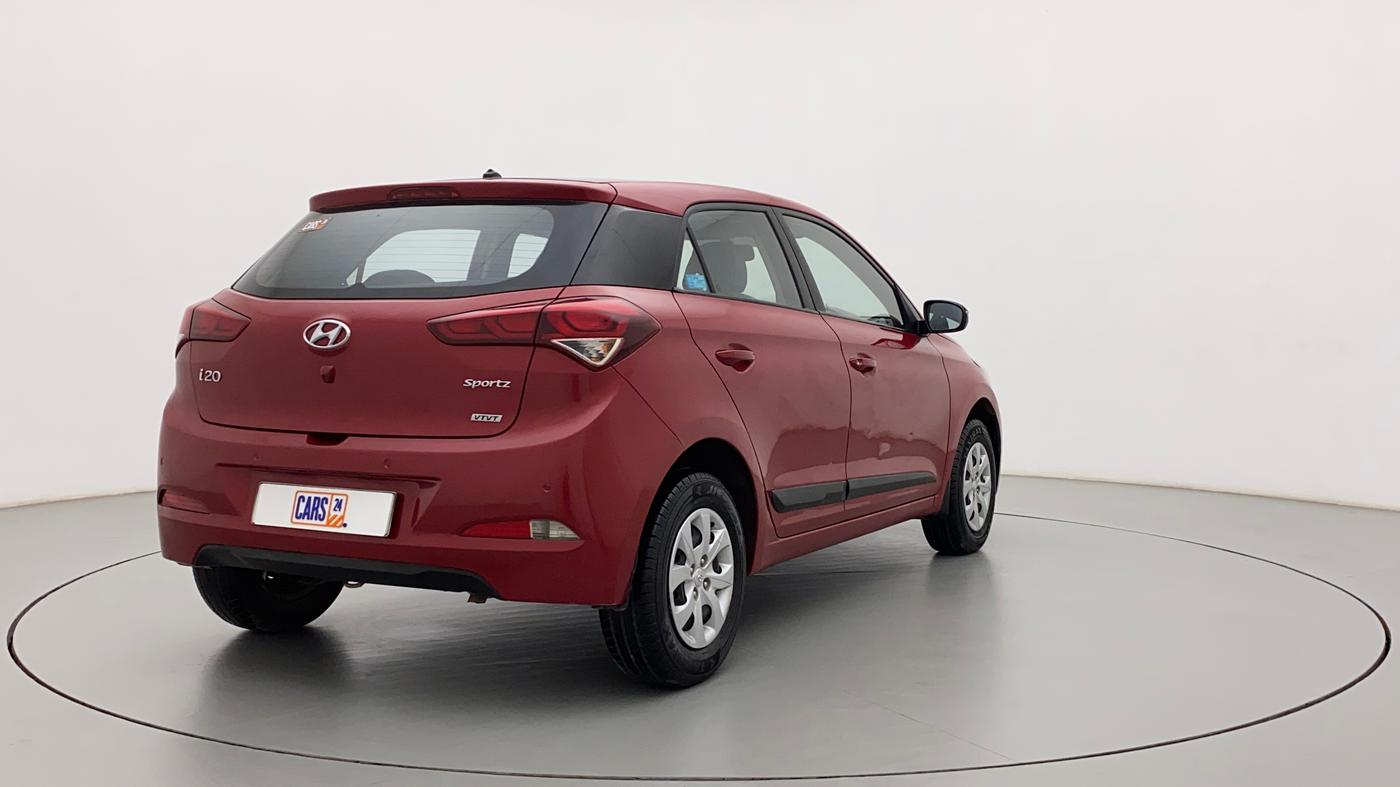 2016 Hyundai Elite i20 SPORTZ 1.2, Petrol, Manual, 33,335 km, Right Back Diagonal