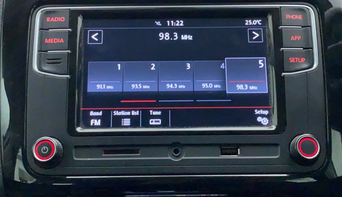 2020 Volkswagen Polo GT TSI AT 1.0, Petrol, Automatic, 14,469 km, Infotainment System