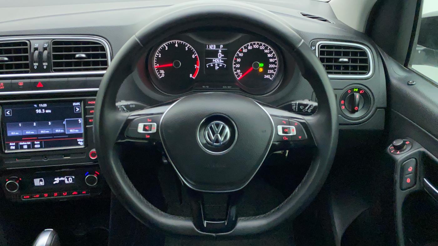 2020 Volkswagen Polo GT TSI AT 1.0, Petrol, Automatic, 14,469 km, Steering Wheel Close Up