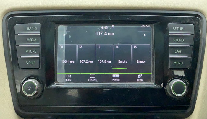 2016 Skoda Octavia 2.0 TDI STYLE PLUS AT, Diesel, Automatic, 96,455 km, Infotainment System