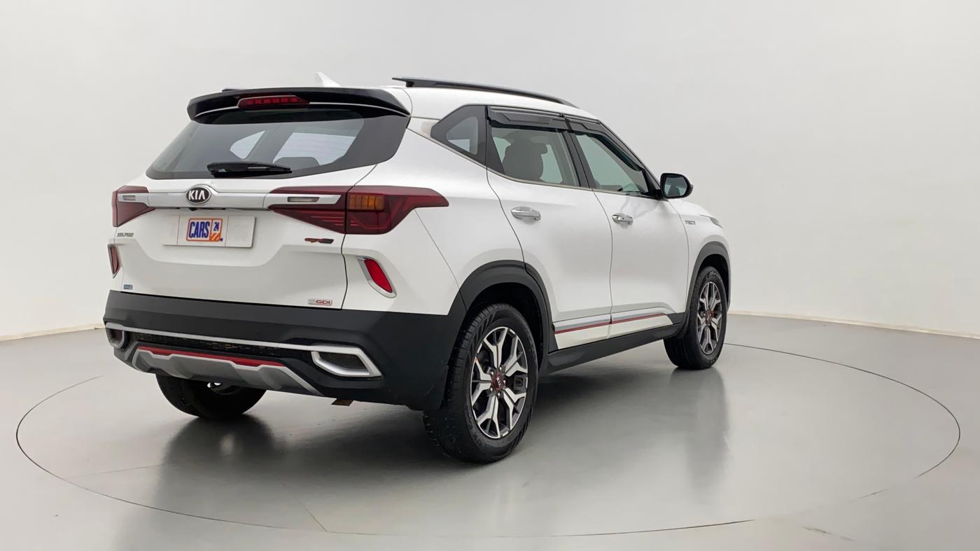 2019 KIA SELTOS GTX 1.4 GDI AT PETROL, Petrol, Automatic, 41,979 km, Right Back Diagonal