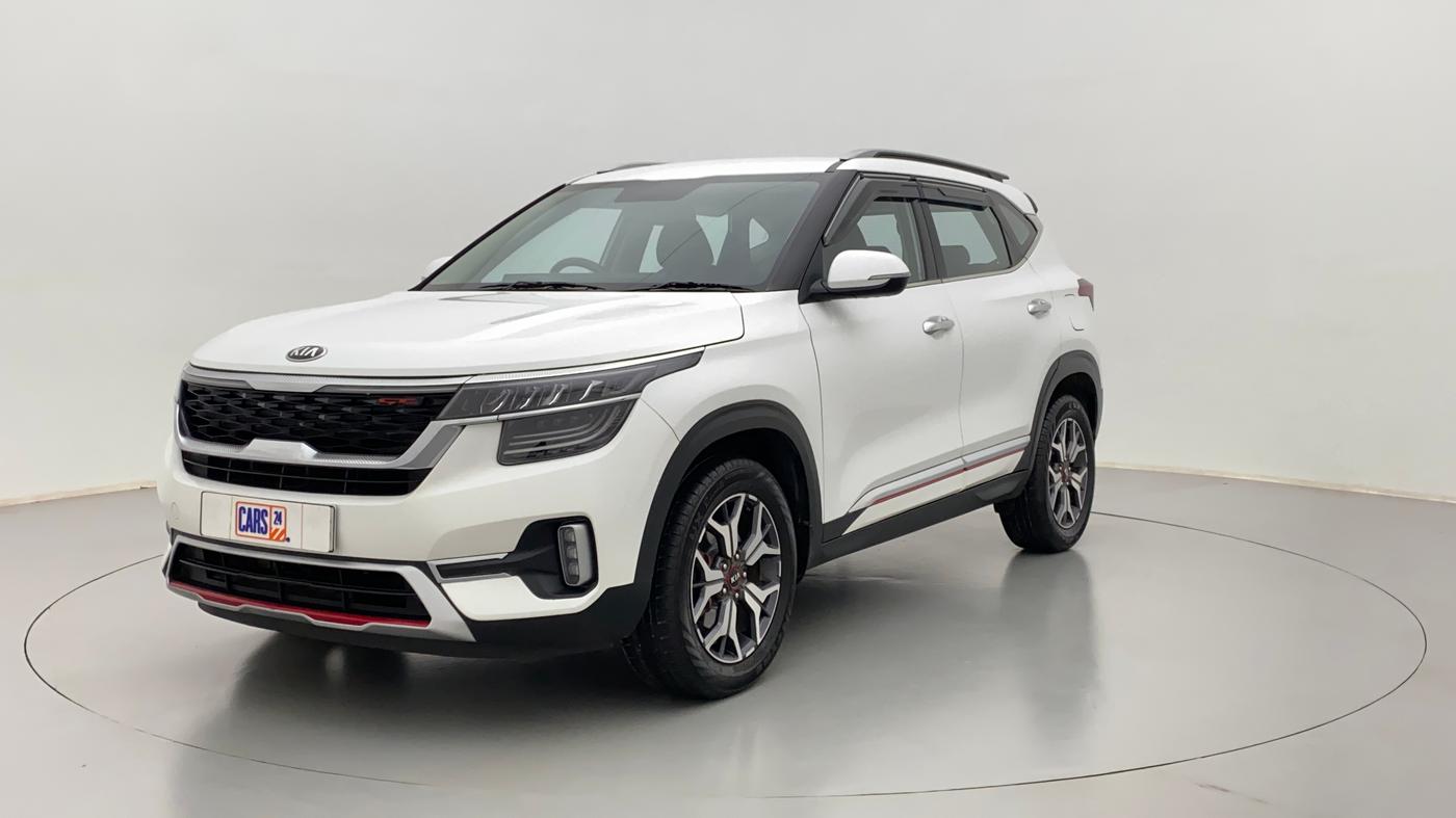 2019 KIA SELTOS GTX 1.4 GDI AT PETROL, Petrol, Automatic, 41,979 km, Left Front Diagonal