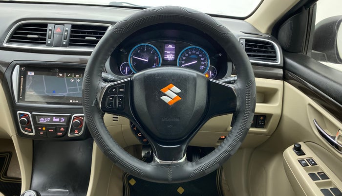 2017 Maruti Ciaz ALPHA DIESEL 1.3, Diesel, Manual, 79,751 km, Steering Wheel Close Up