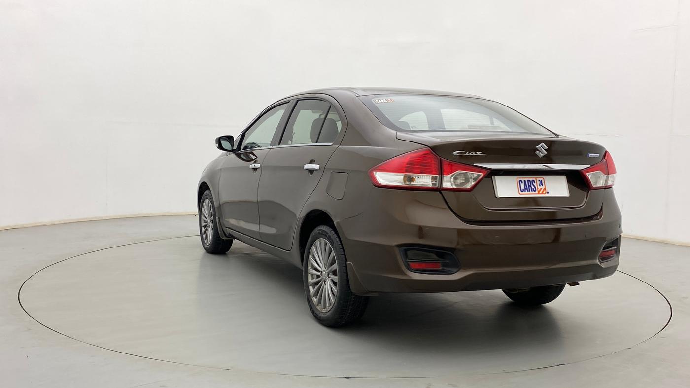 2017 Maruti Ciaz ALPHA DIESEL 1.3, Diesel, Manual, 79,751 km, Left Back Diagonal