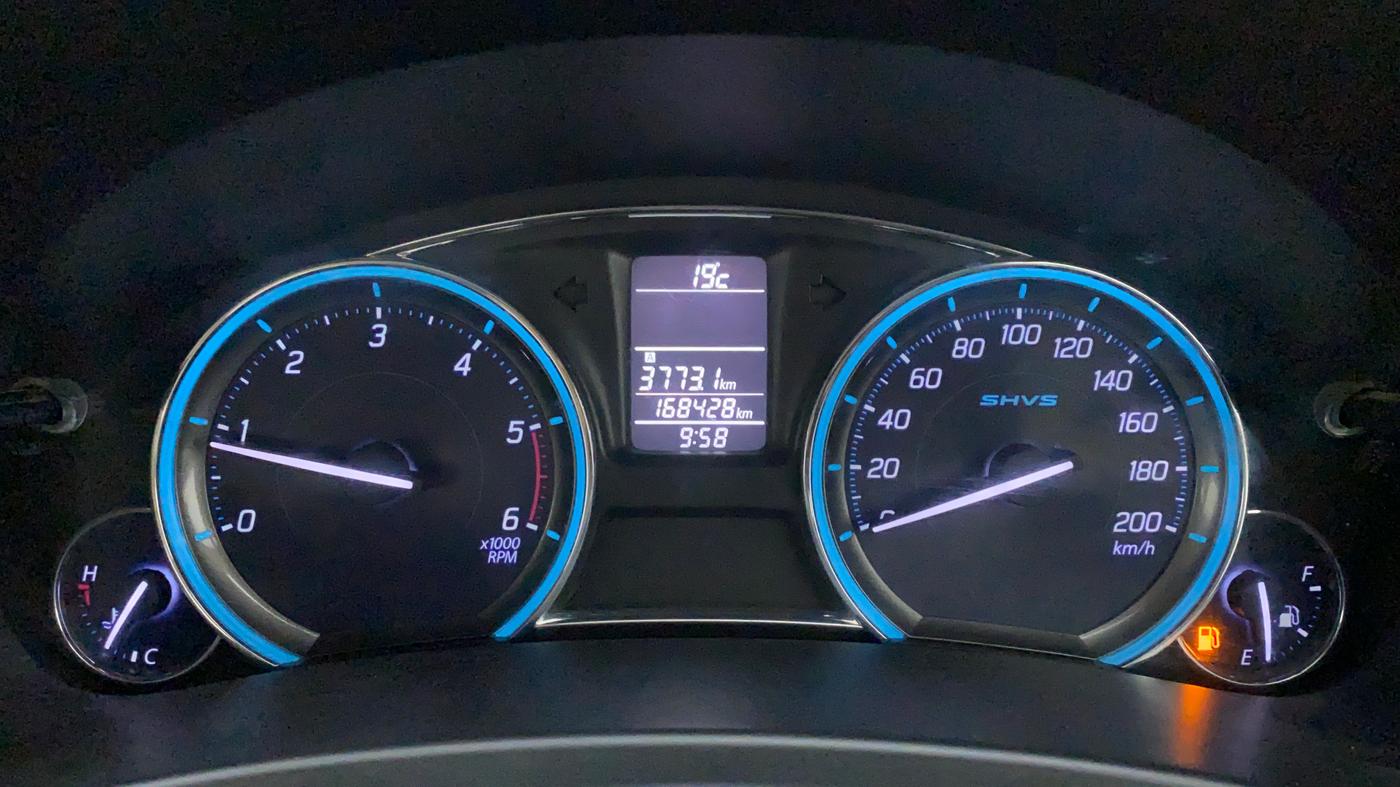 2016 Maruti Ciaz ZDI+ SHVS, Diesel, Manual, 1,68,380 km, Odometer View