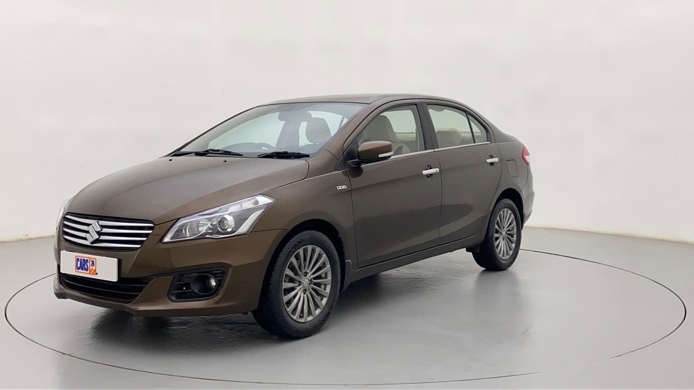 2016 Maruti Ciaz ZDI+ SHVS, Diesel, Manual, 1,68,380 km, Left Front Diagonal (45- Degree) View