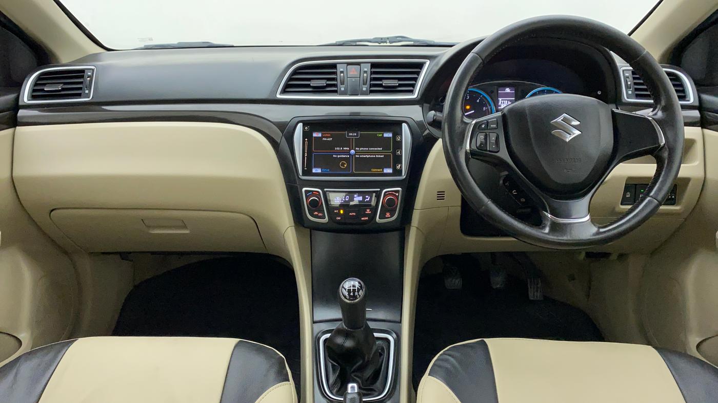 2016 Maruti Ciaz ZDI+ SHVS, Diesel, Manual, 1,68,380 km, Dashboard View