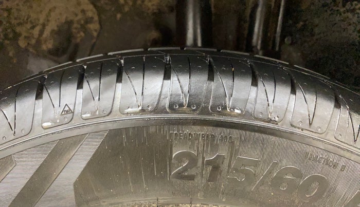 2018 Tata NEXON XMA PETROL, Petrol, Automatic, 87,228 km, Left Rear Tyre Tread