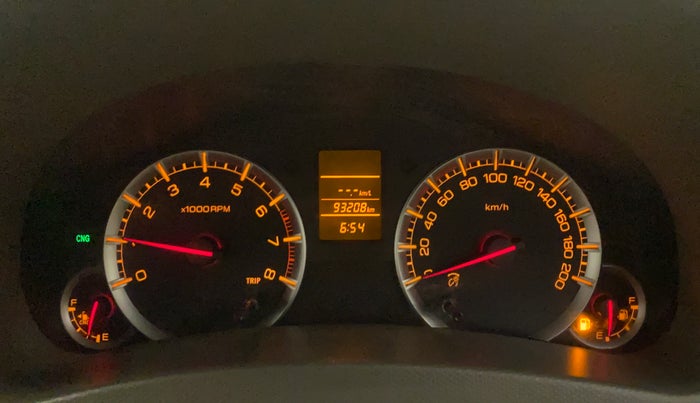 2014 Maruti Ertiga VXI CNG, CNG, Manual, 93,458 km, Odometer Image