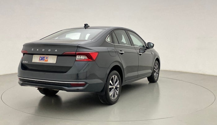 2022 Skoda SLAVIA STYLE 1.0 TSI AT, Petrol, Automatic, 22,496 km, Right Back Diagonal