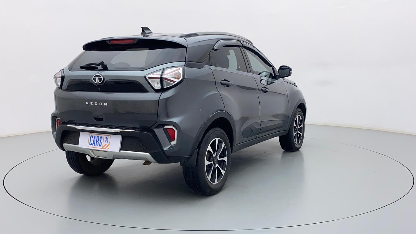 2021 Tata NEXON XZA PLUS SUNROOF DIESEL, Diesel, Automatic, 53,127 km, Right Back Diagonal