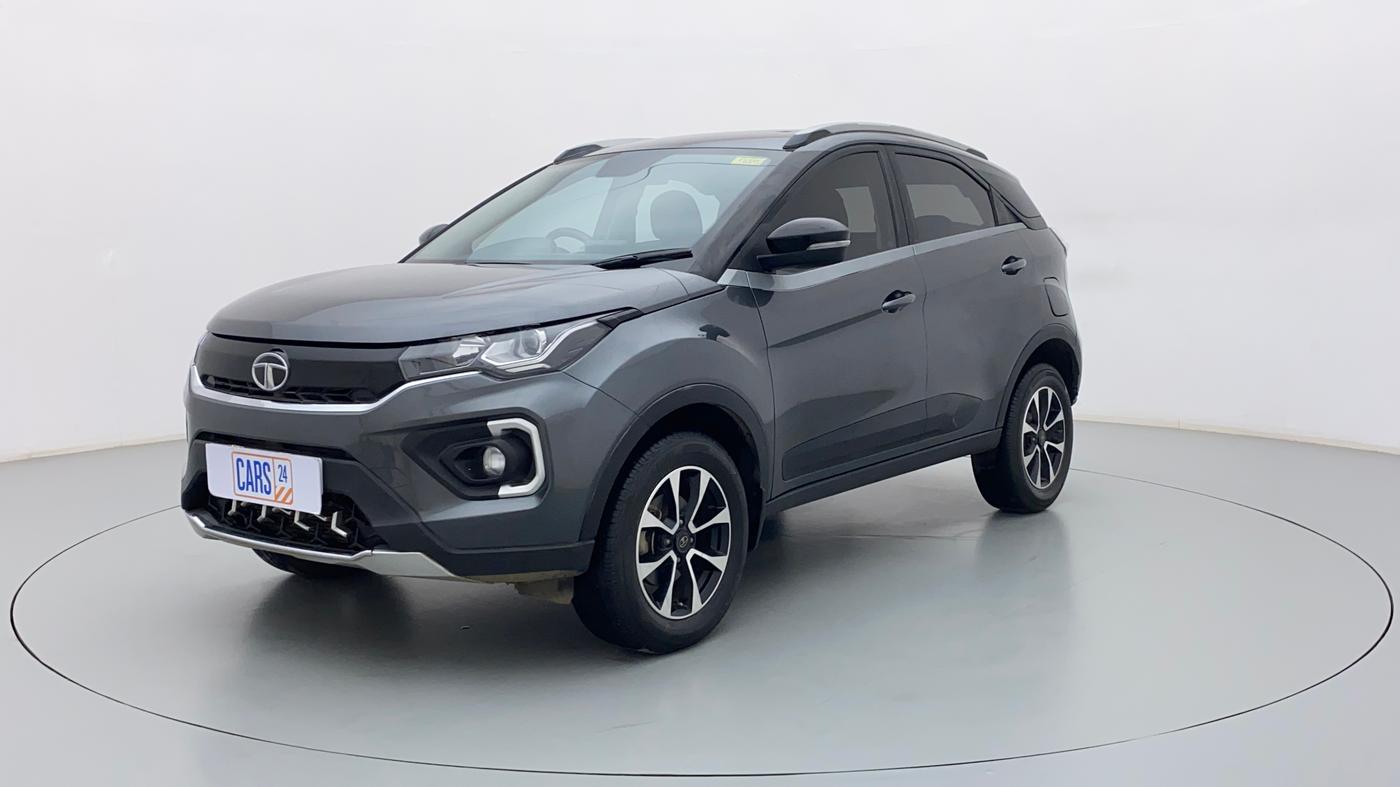 2021 Tata NEXON XZA PLUS SUNROOF DIESEL, Diesel, Automatic, 53,127 km, Left Front Diagonal