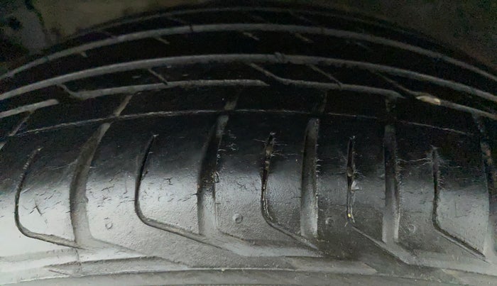 2021 Tata NEXON XZA PLUS SUNROOF DIESEL, Diesel, Automatic, 53,127 km, Right Rear Tyre Tread