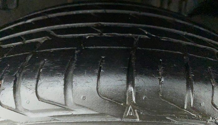 2021 Tata NEXON XZA PLUS SUNROOF DIESEL, Diesel, Automatic, 53,127 km, Left Rear Tyre Tread