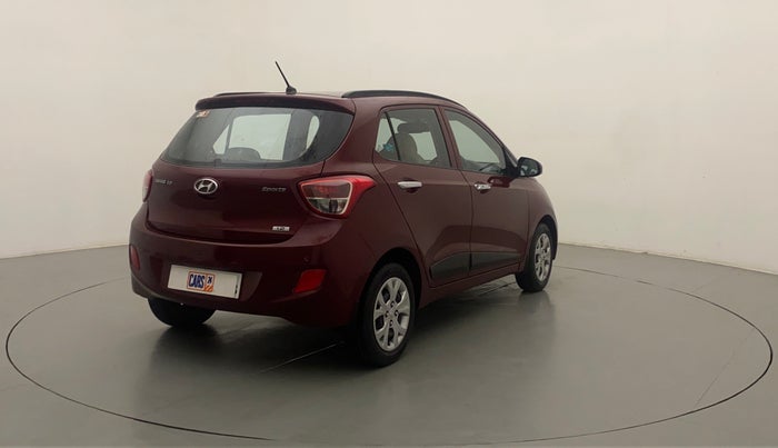 2014 Hyundai Grand i10 SPORTZ 1.2 KAPPA VTVT, Petrol, Manual, 56,459 km, Right Back Diagonal