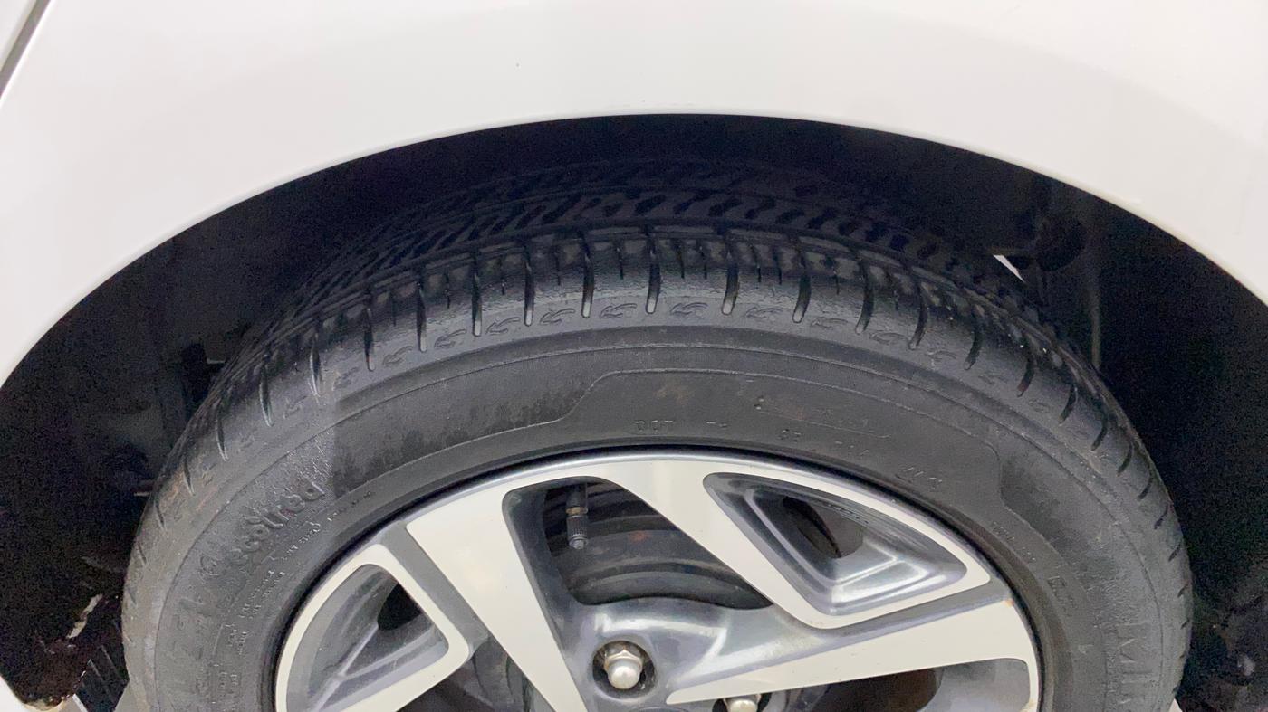2020 Hyundai AURA SX 1.2 (O), Petrol, Manual, 12,215 km, Left Rear Tyre Tread
