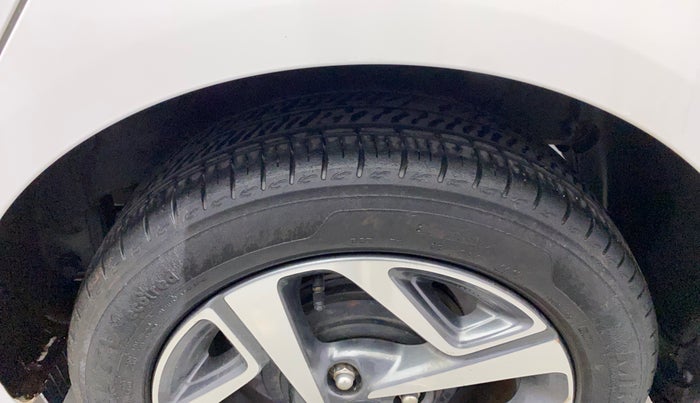 2020 Hyundai AURA SX 1.2 (O), Petrol, Manual, 12,191 km, Left Rear Tyre Tread