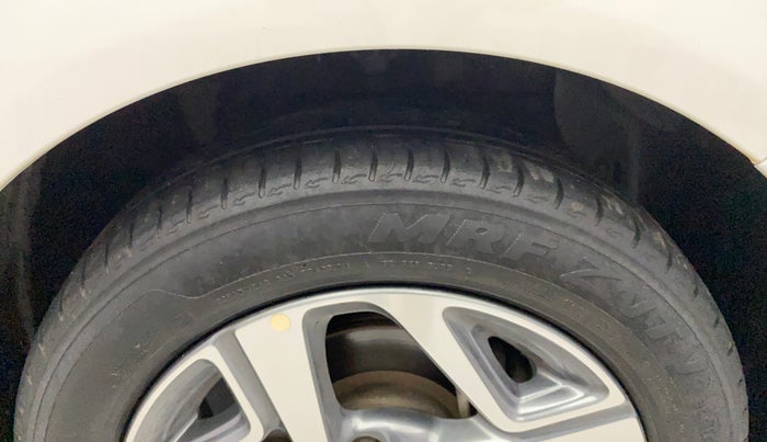 2020 Hyundai AURA SX 1.2 (O), Petrol, Manual, 12,191 km, Right Front Tyre Tread